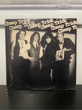 Cheap Trick PROMO Demo Vinyl Record RARE LP Epic records Album PE34400 1979
